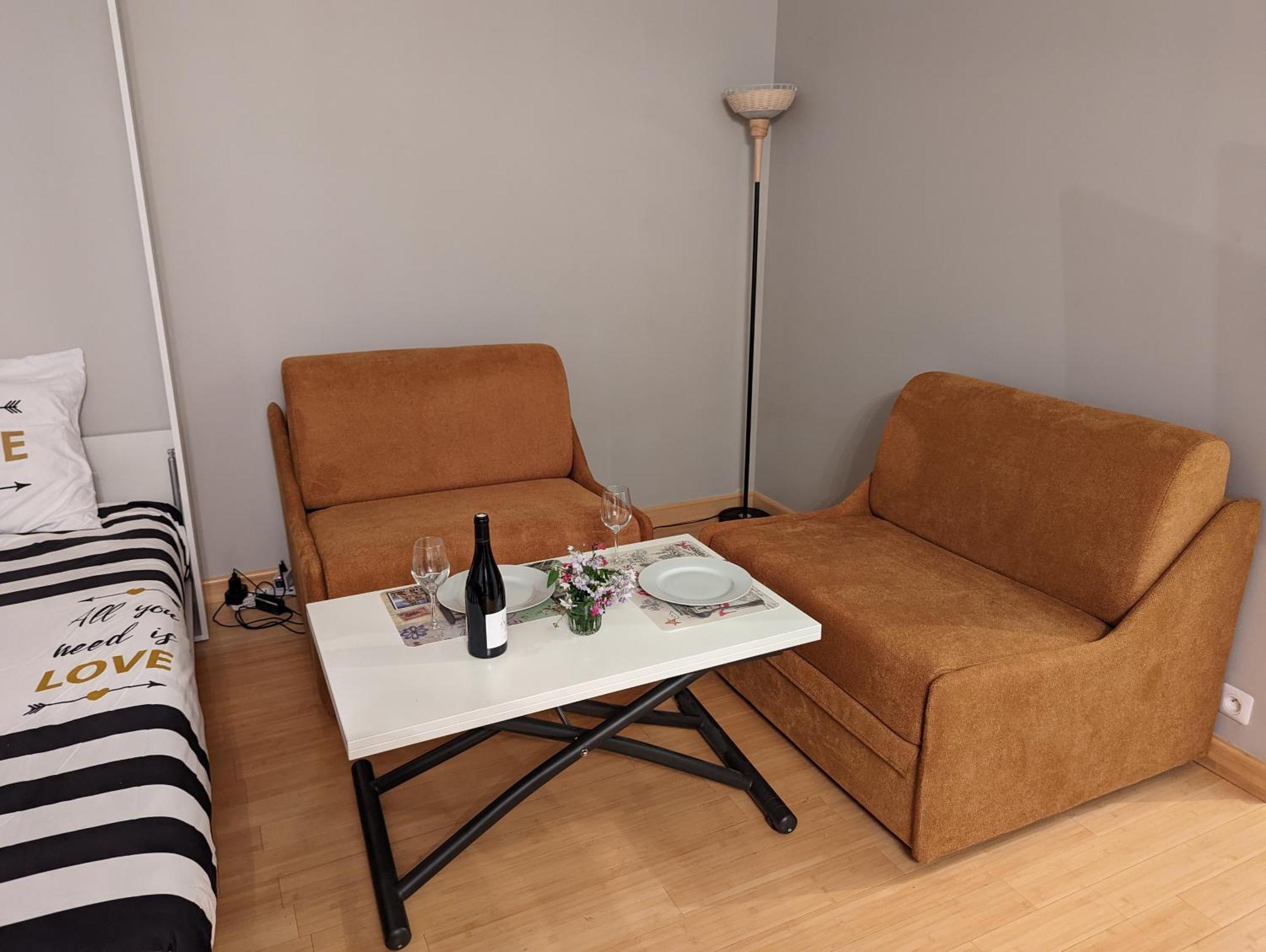 Charming Studio With Eiffel View Париж Екстер'єр фото